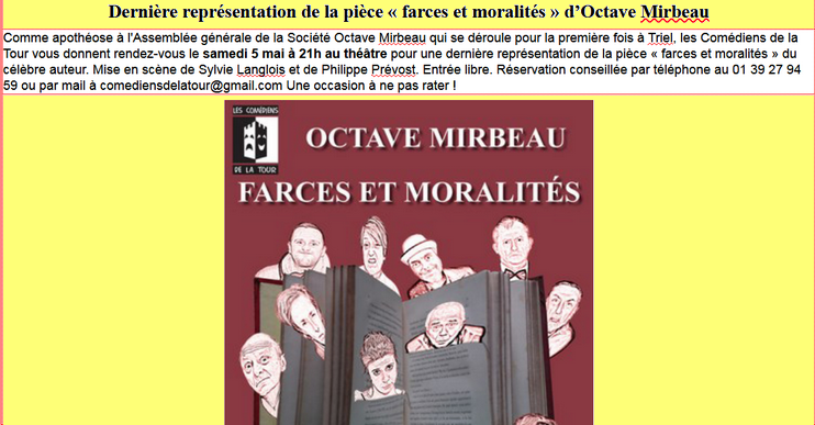 Farses et moralités