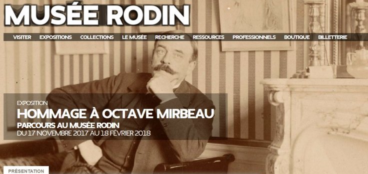 Hommage à Octave Mirbeau